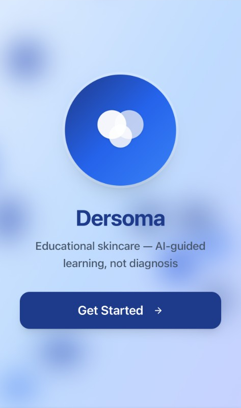 Dersoma start screen