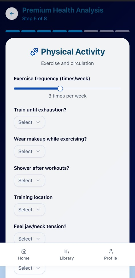 Dersoma physical activity lifestyle questionnaire